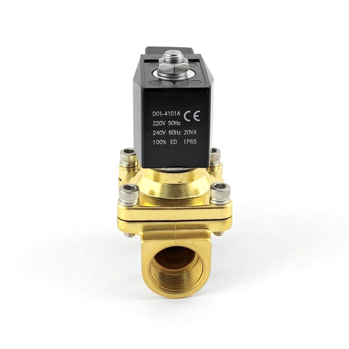 Нормально закрытый клапан прямого действия 3/4 Round Star 2W-20N-AC220v