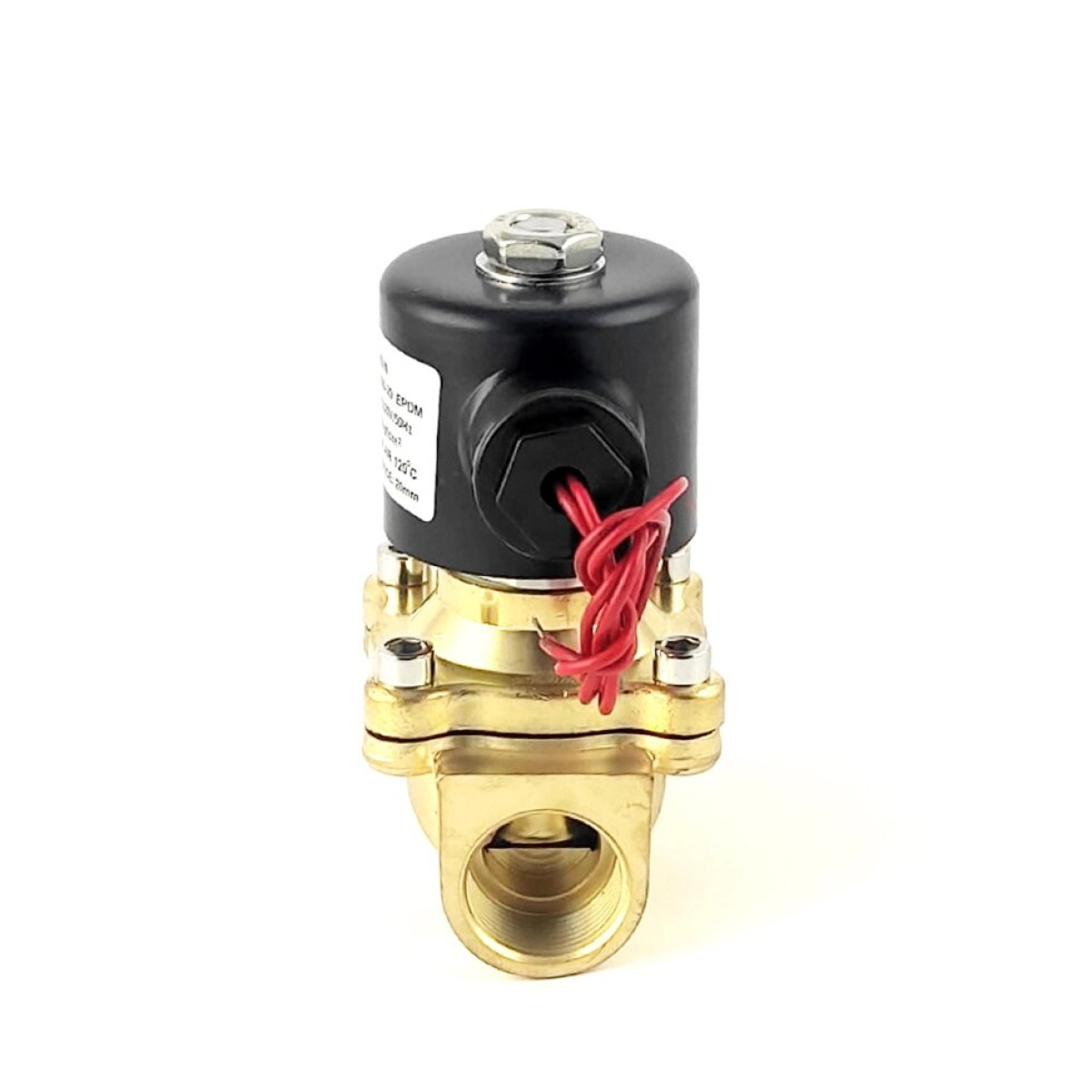 Нормально закрытый клапан прямого действия 3/4 Sanlixin 2W-200-20C EPDM AC220V 0-7 bar