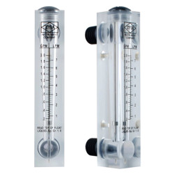 Ротаметр панельного типа FM 0.2-2 GPM (короткий)