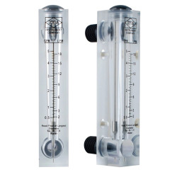 Ротаметр панельного типа FM 0.5-5 GPM (короткий)