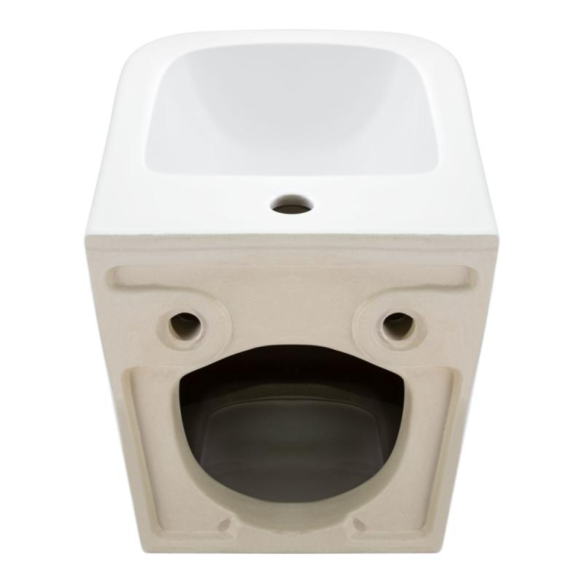 Биде подвесное Qtap Tern 485x345x330 White QT1755052FW