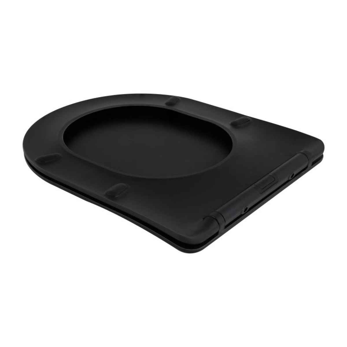 Унітаз підвісний Qtap Scorpio Ultra Quiet безобідковий з сидінням Soft-close MATT BLACK QT14332380AMB