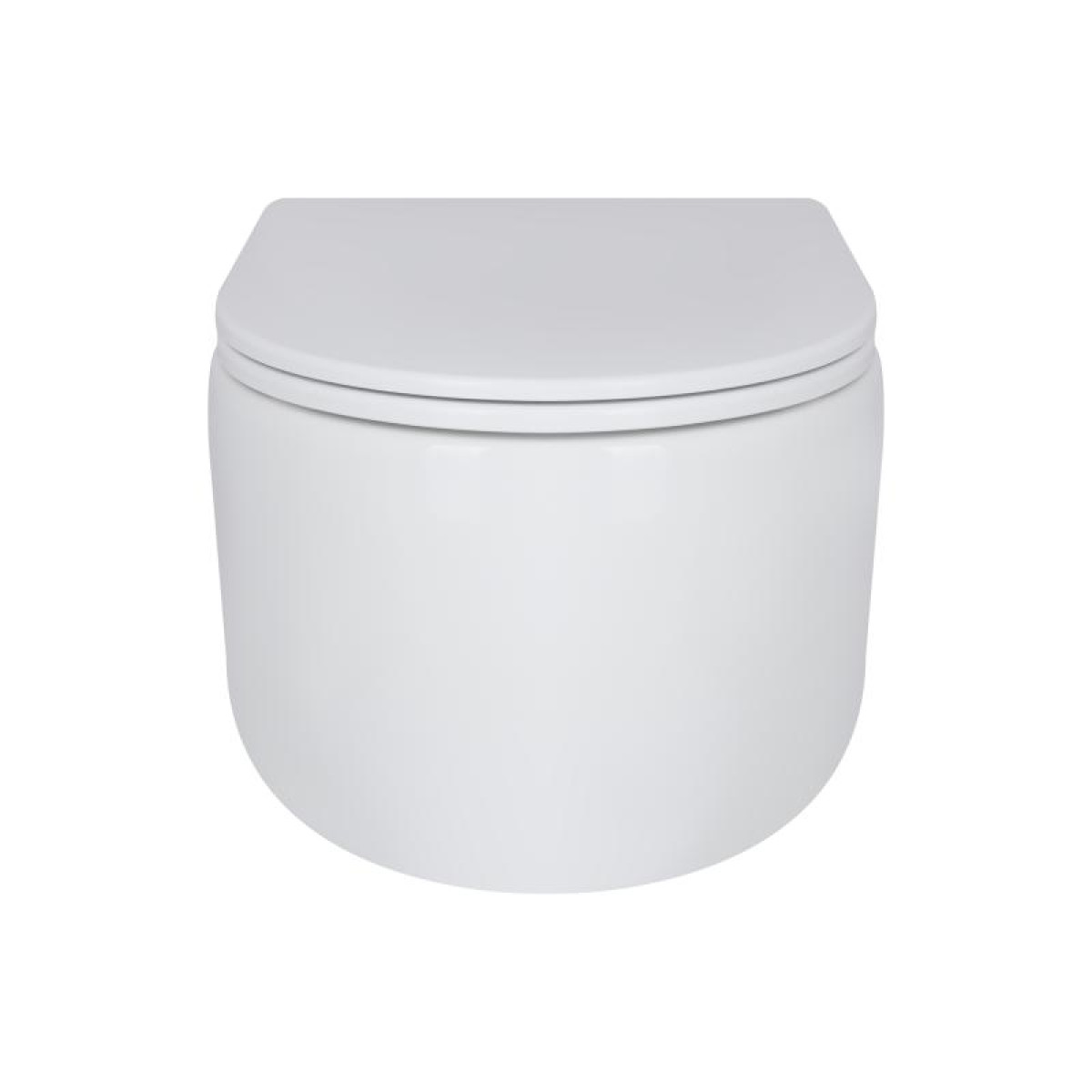 Унітаз підвісний Qtap Taurus безободковий з сидінням Soft-close QT2433084EUQW