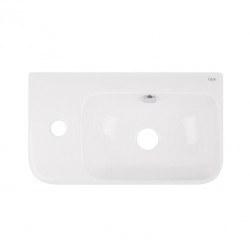 Раковина Qtap Tern 450х250х158 White QT17115117LWN