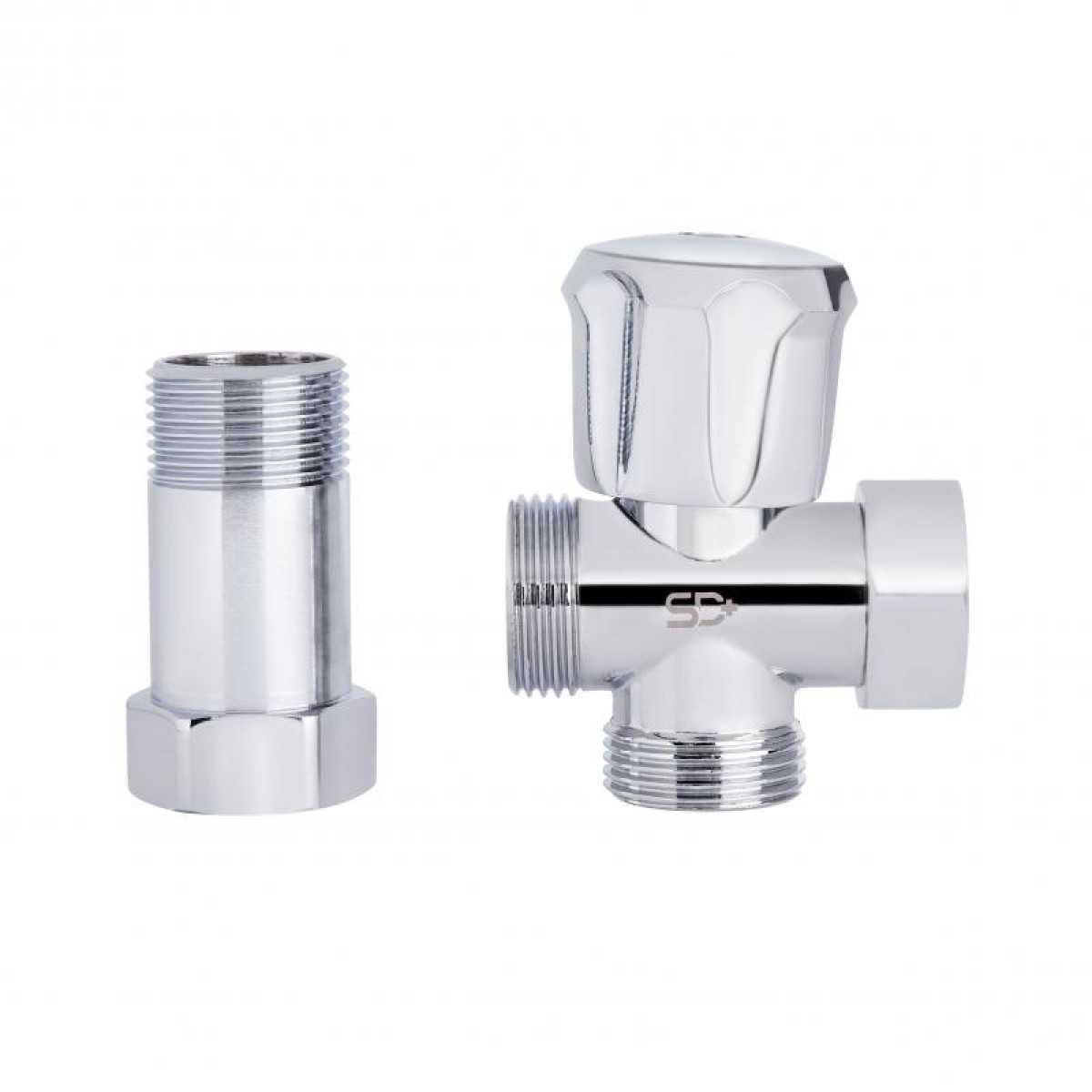Кран шаровой Thermo Alliance Standart приборный с удлинителем 3/4"ННВ SD183W20