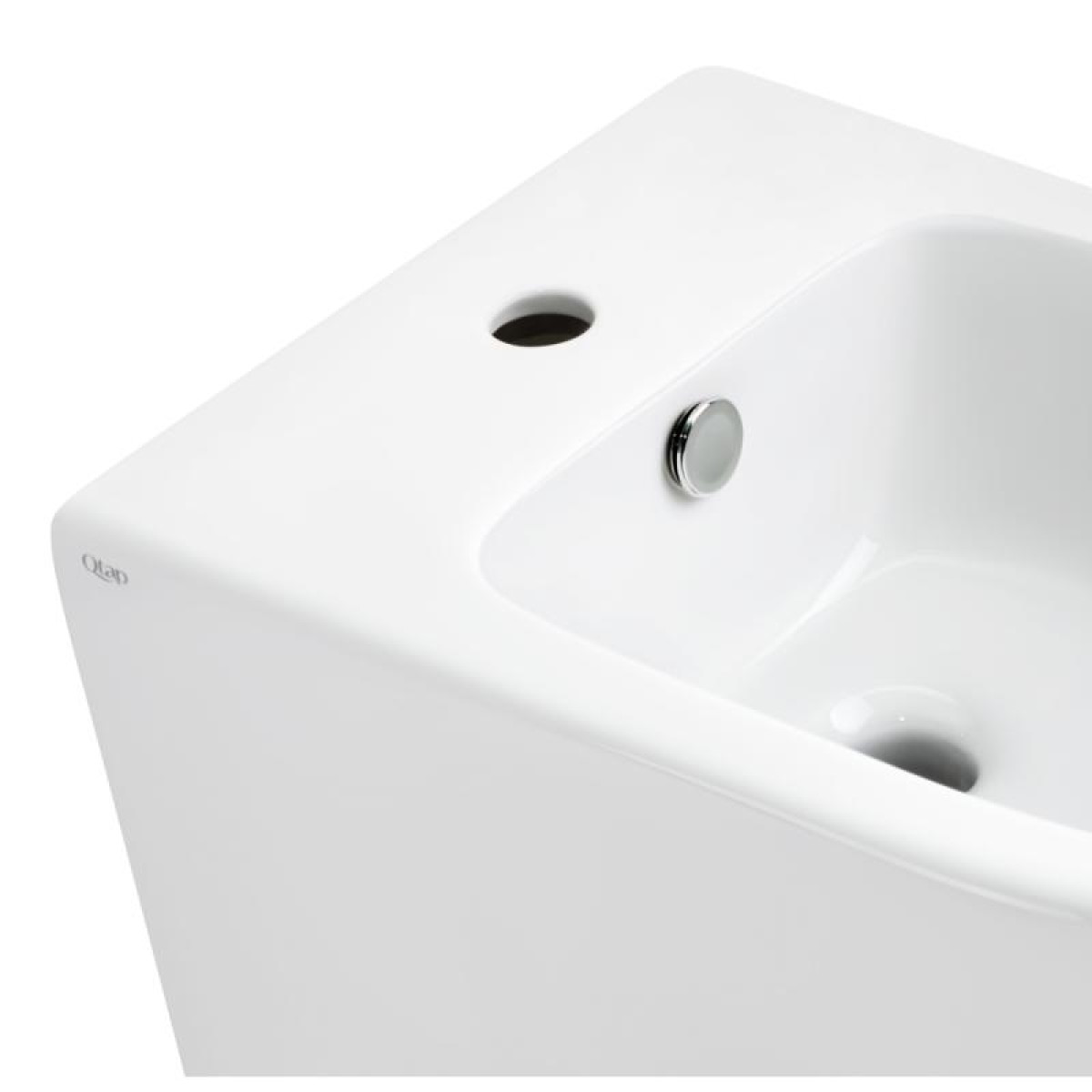Биде подвесное Qtap Scorpio 500x360x315 White QT1455053FW