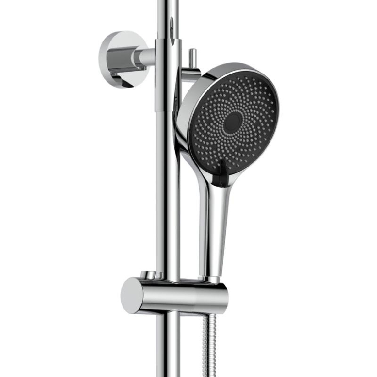 Душова система універсальна Qtap Sloup на два споживача QT57103OC Chrome
