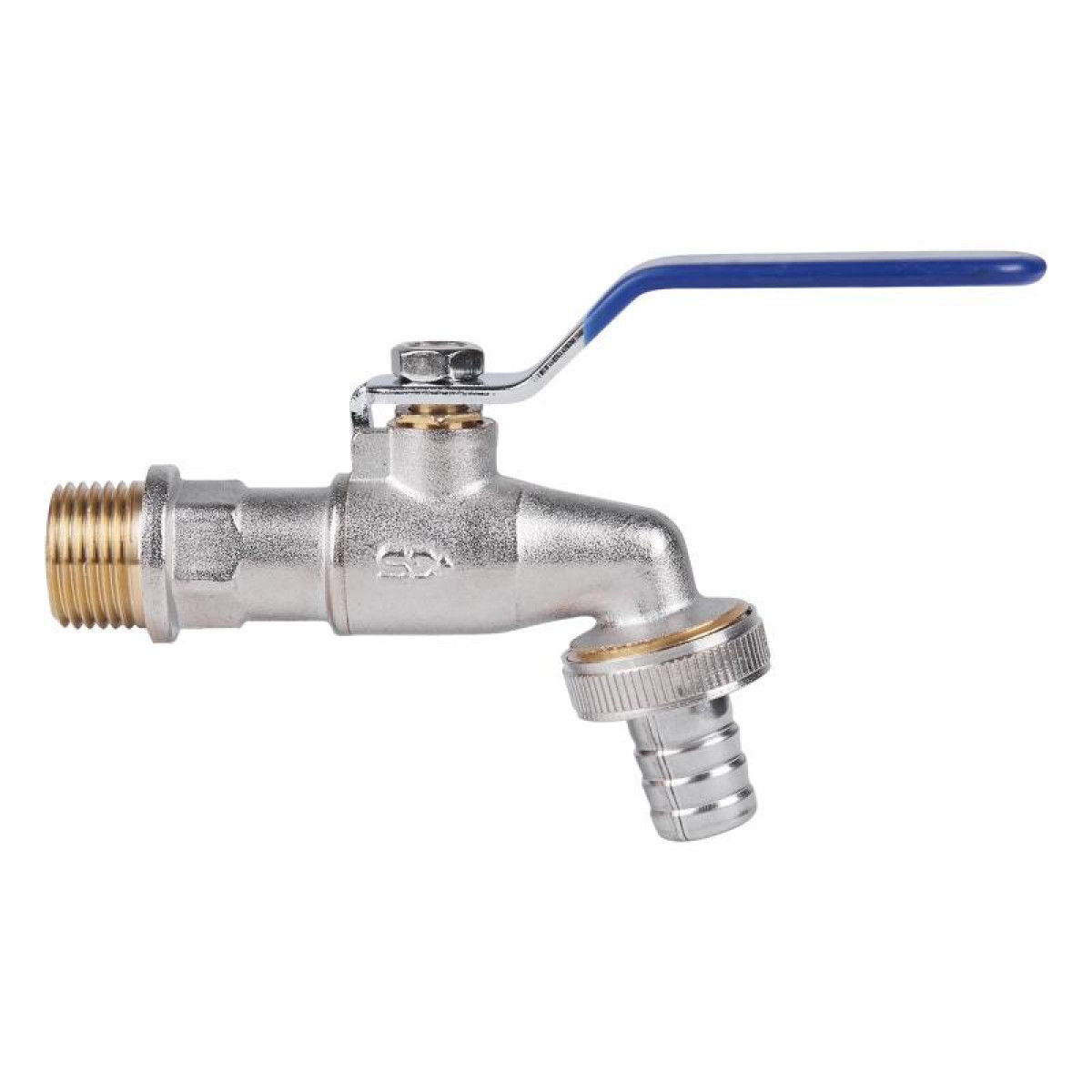 Кран шаровой Thermo Alliance Standart для полива 1/2"Н усиленный "рычаг" SD140W15
