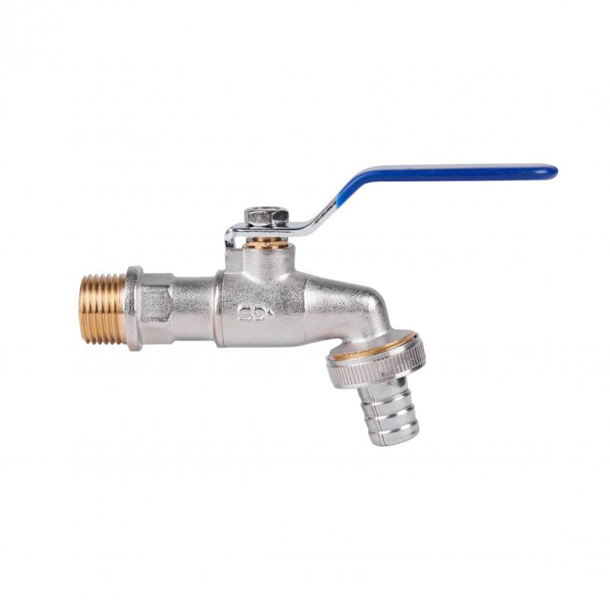 Кран шаровой Thermo Alliance Standart для полива 1/2"Н усиленный "рычаг" SD140W15