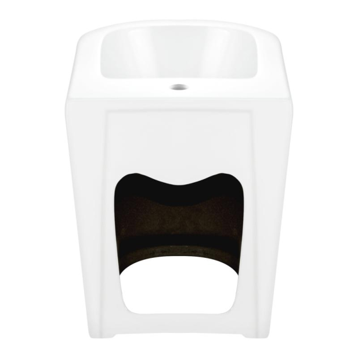Биде напольное Qtap Scorpio 565x355x410 White QT14441003CW