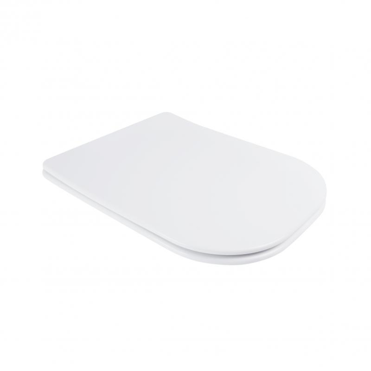 Унітаз-компакт Qtap Nando безобідковий з сидінням Soft-close QT12221222AW