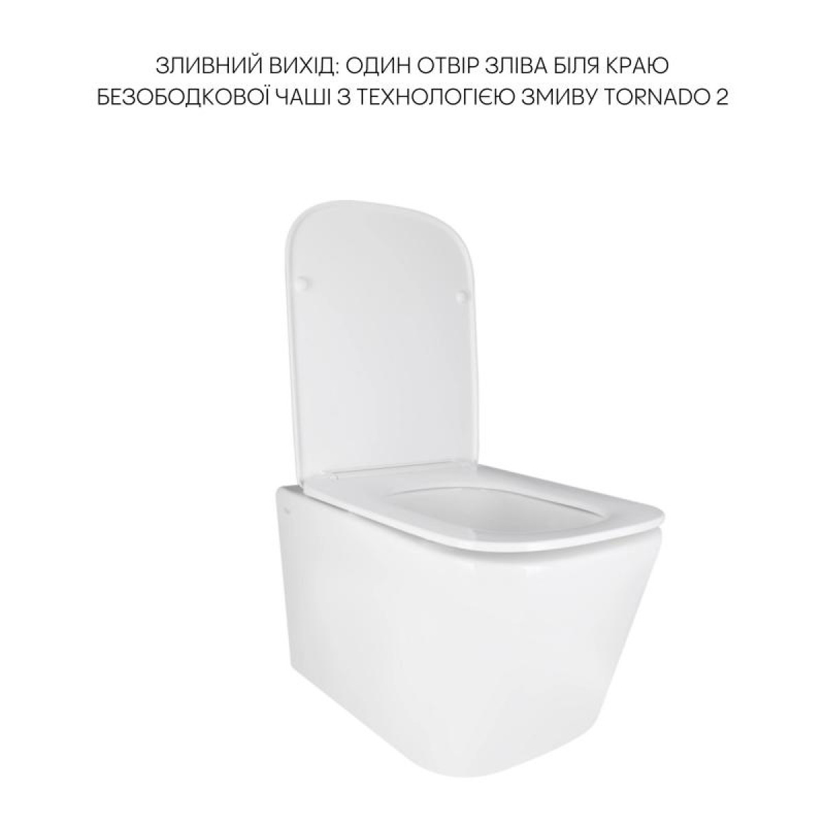 Готове рішення Qtap для ванної кімнати: підвісний унітаз Crow Ultra Quiet + комплект інсталяції Nest 4 в 1 (квадратна клавіша Chrome)