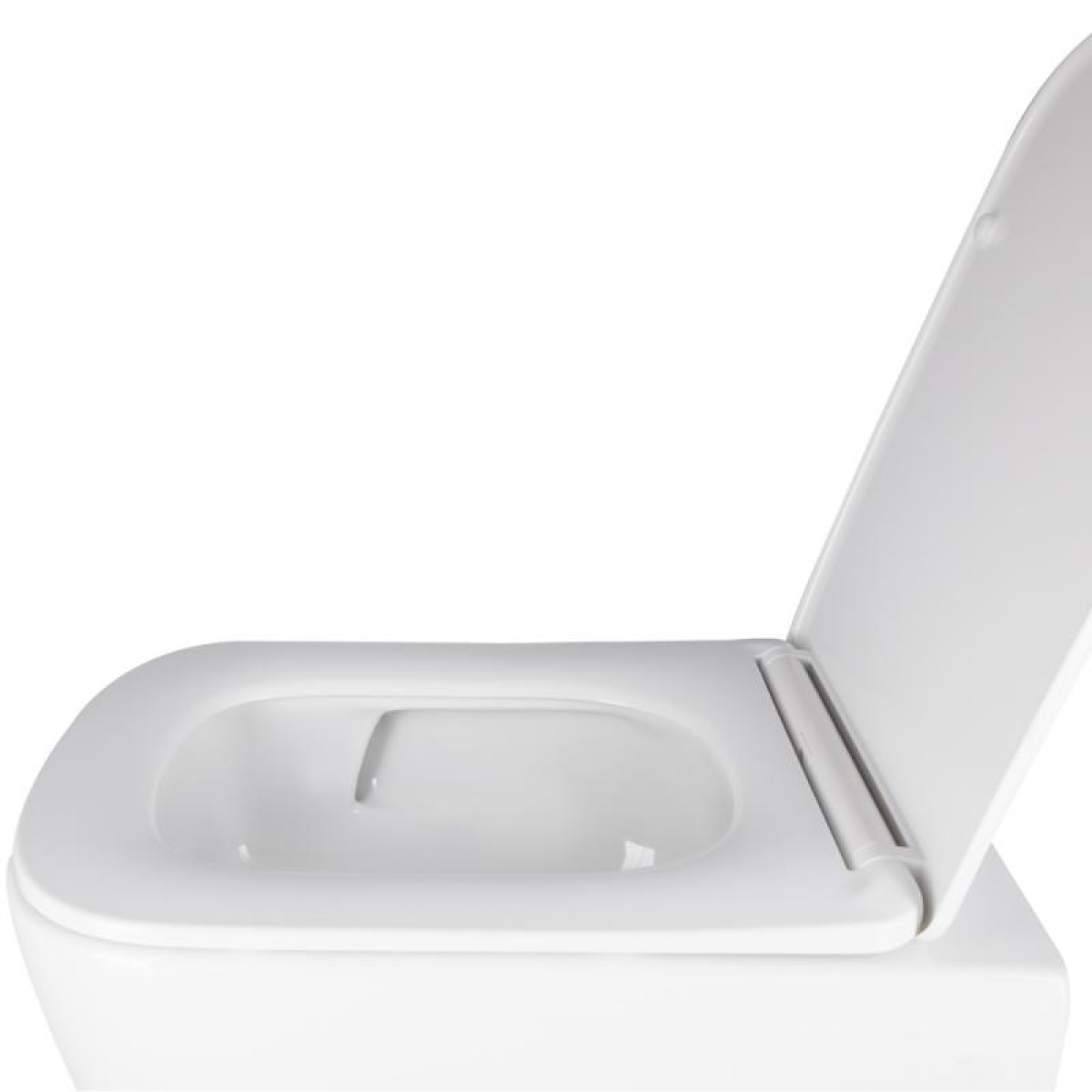 Готове рішення Qtap для ванної кімнати: підвісний унітаз Crow Ultra Quiet + комплект інсталяції Nest 4 в 1 (квадратна клавіша Chrome)