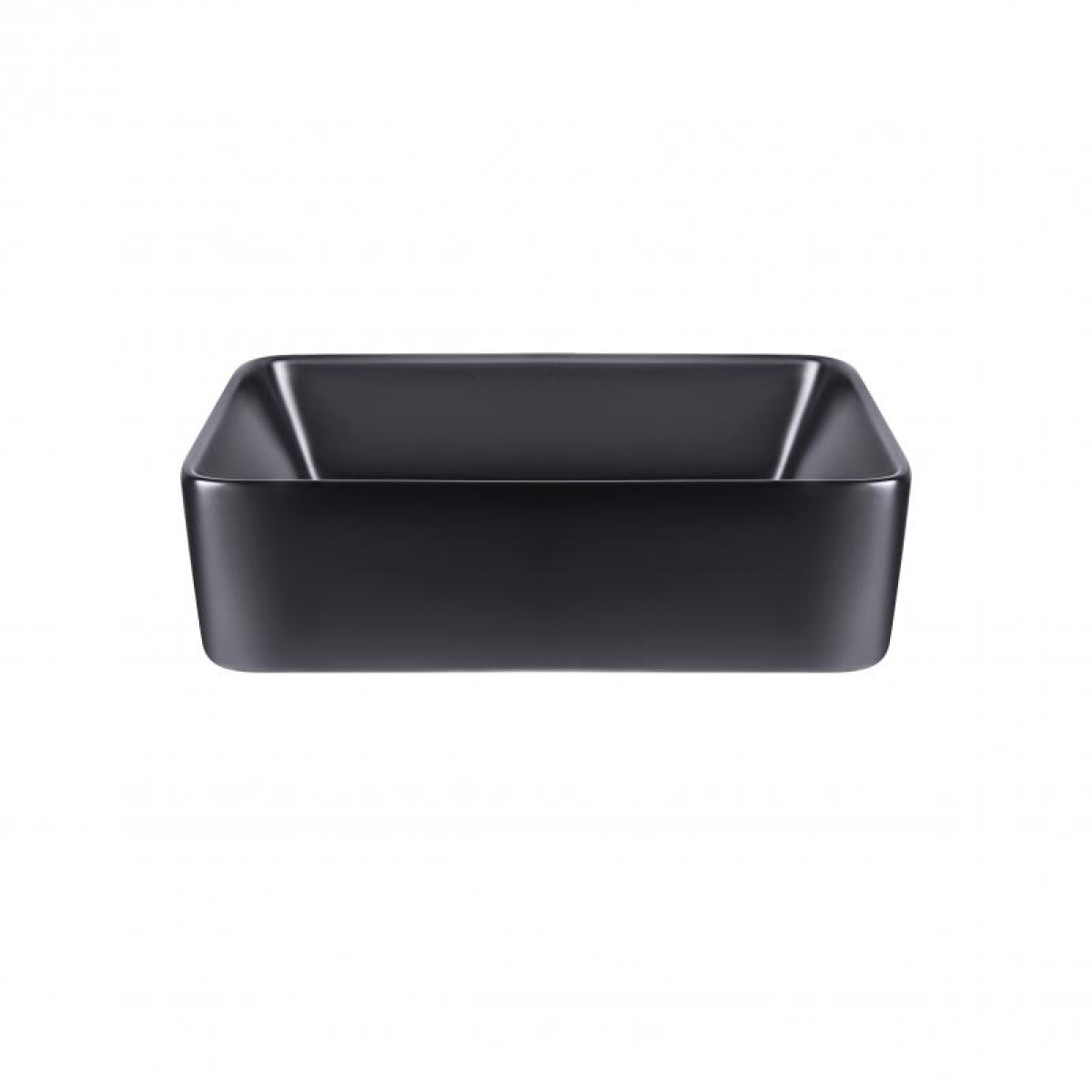 Раковина-чаша Qtap Tern 475х370х140 Matt black QT172074MBMBN