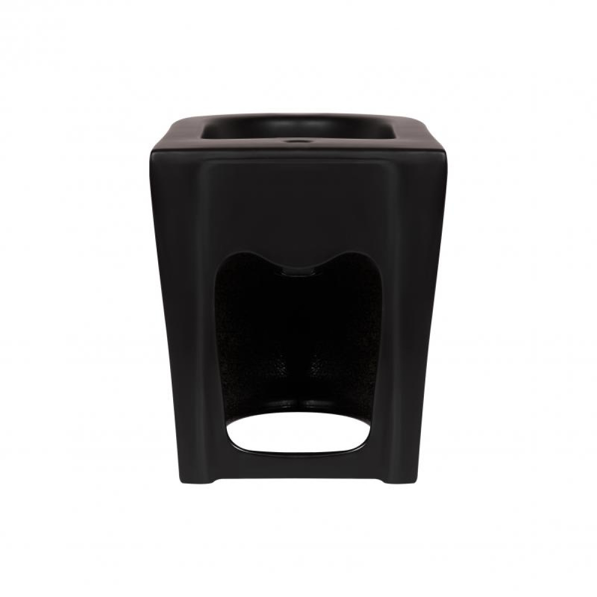Биде напольное Qtap Scorpio 530x360x395 Matt black QT14441003CMB