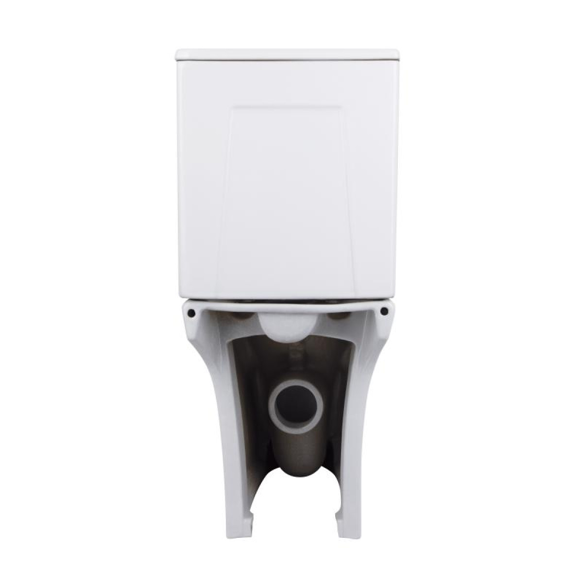 Унітаз-компакт Qtap Presto безобідковий з сідінням Soft-close QT24221217AW