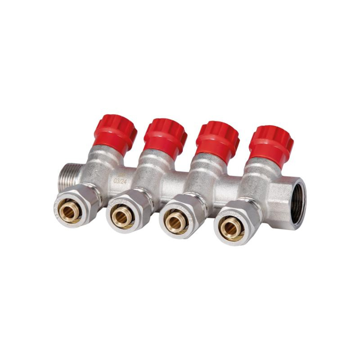 Коллектор SD Plus 3/4" 4 выхода SD230W4