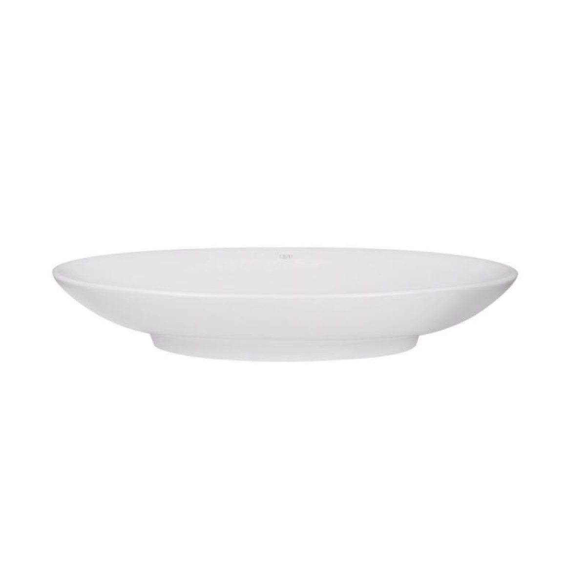 Комплект Qtap Dove: Раковина накладная овальная 680х420х120 мм White + Донный клапан PU02