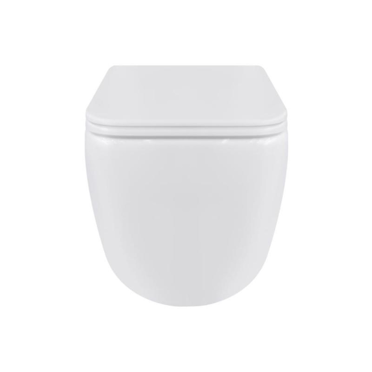 Унітаз підвісний Qtap Gemini безободковий з сидінням Soft-close QT2533076EUQW